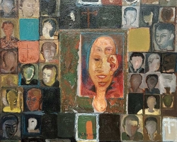 Помени II, уље на платну, 76 х 60 cm, 1995.