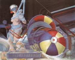 „ЊУЈОРШКИ СТИЛ“, 1980, уље на платну, 130x150 цм