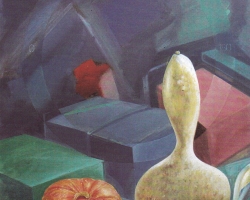 „МРТВА ПРИРОДА“, 2001, уље на платну, 60х80 цм