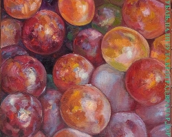 Грожђе II, уље на платну, 81 х 65 cm, 2010