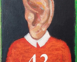 Портрет уво 42, уље на платну, 30 х 20 cm, 2008.