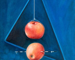 „МРТВА ПРИРОДА“, 2001, уље на платну, 40х60 цм