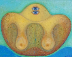 Прамајка 8, уље на платну, 58 х 74,5 cm, 2016.